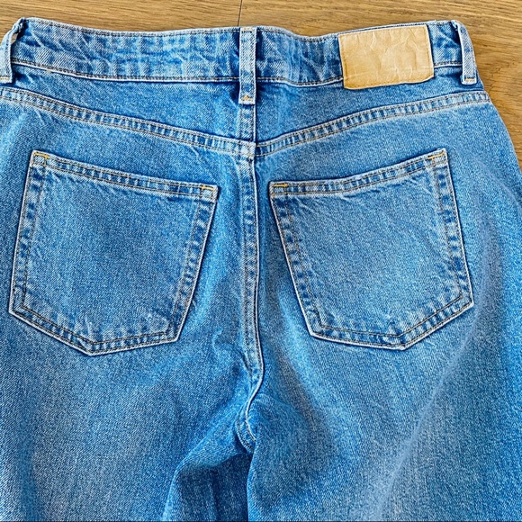 Divided Jeans Divided Blue Distressed Jeans With Rhinestones 8